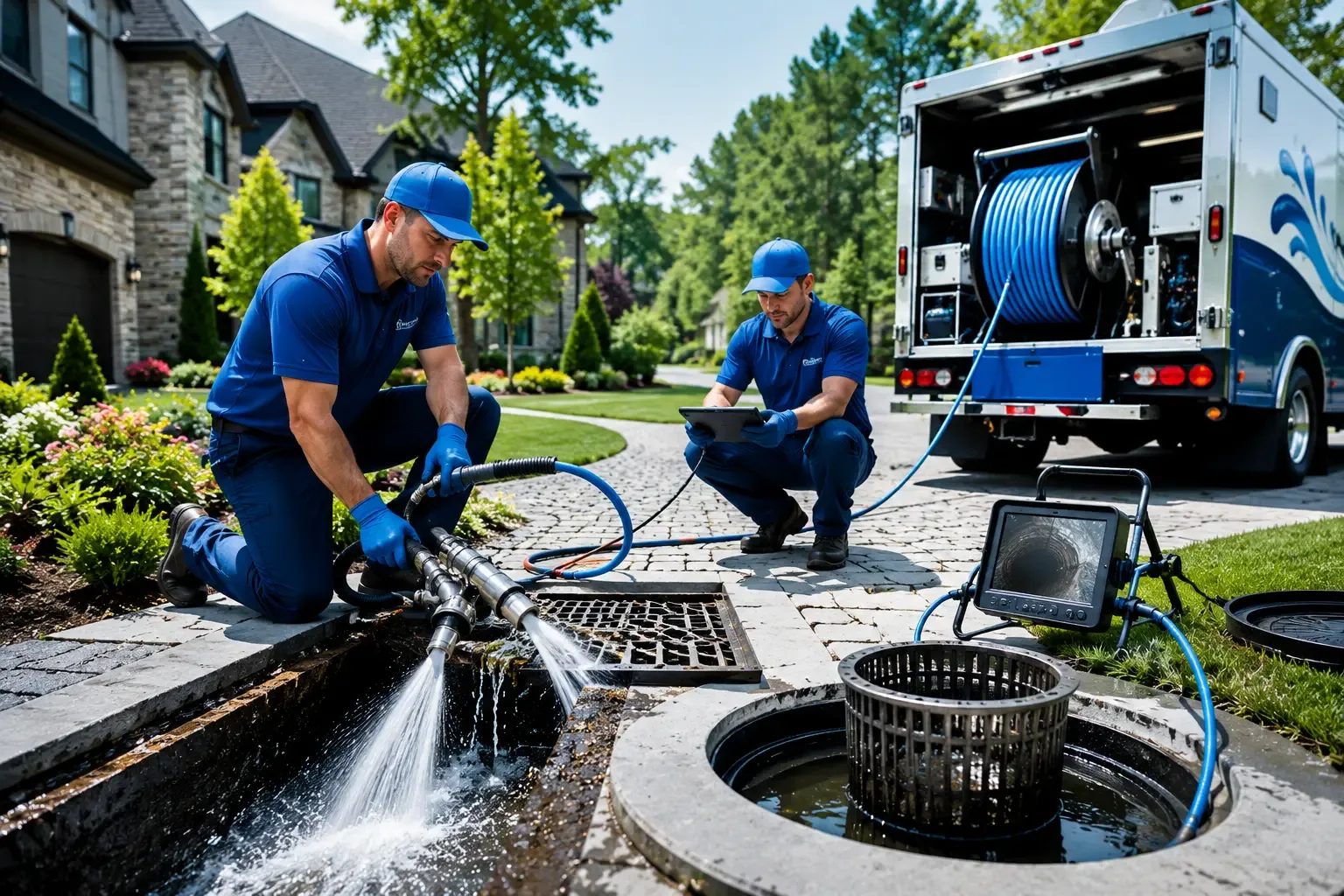 Local outdoor drain cleaning professionals in Du Quoin, IL